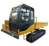 QY100 Crawler dump truck 10ton metal chain track hydraulic motor walking system