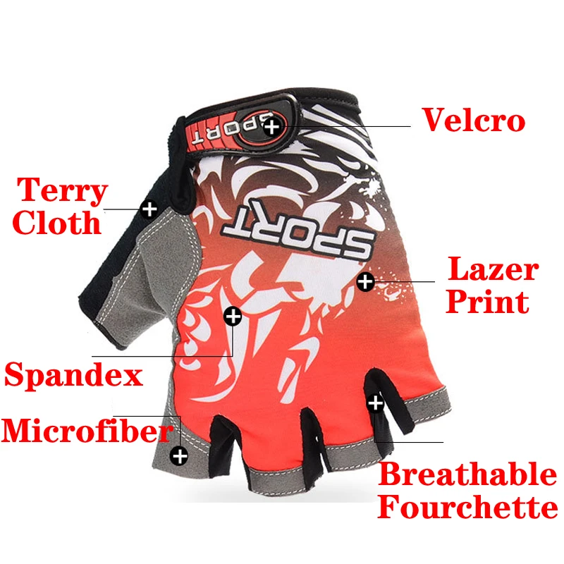 Custom Anti Impact Lightweight Silicone Gel Full Palm Protection