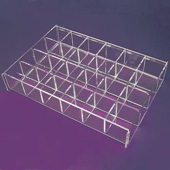 Custom Acrylic Tray With Dividers Clear Acrylic Adjustable Bin Trays ...