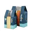 In stock various sizes and patterns food packaging personalized printed french baguette kraft paper bread bag