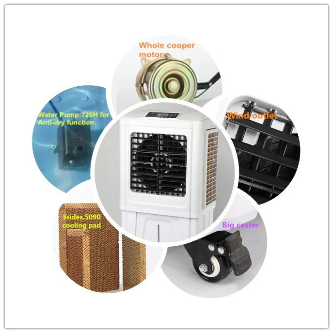 [hot]60l Water Tank Air Cooler With Big Air Flow Buy Evaporative Air