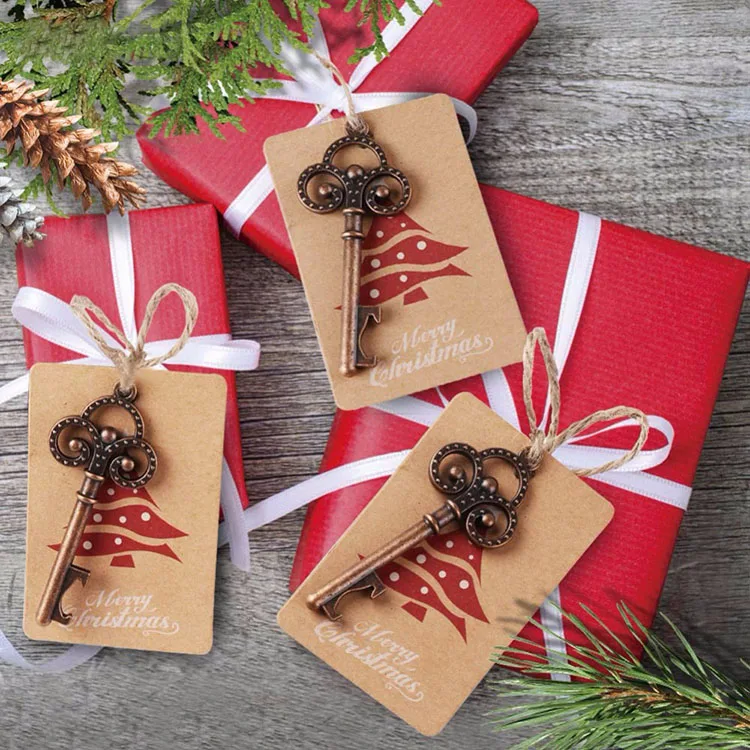 Magic Key Bottle Opener Santa Hanging Party Pendant Christmas Tree Decoration