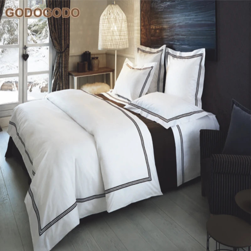 Luxury Linen Comforter Hotel Duvet Cover Sets Quilt Cover Sets