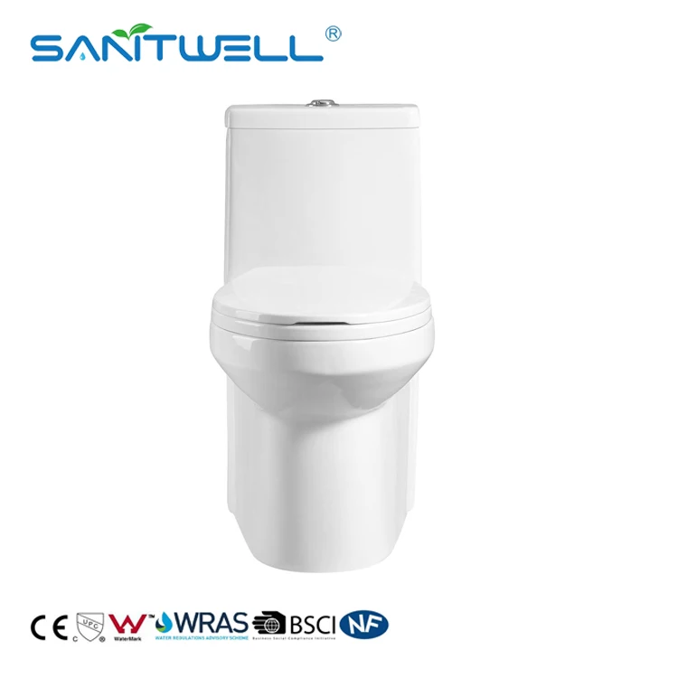 Sanitary Ware Siphon Vortex Easy To Clean One Piece Toilet Wc Uk Toilet