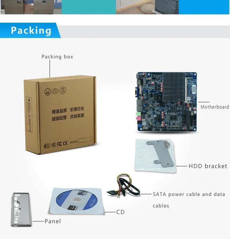 Itxm50_2l Mainboard Dc 12v Input Dual Nic J1900 Mini Itx Mainboard