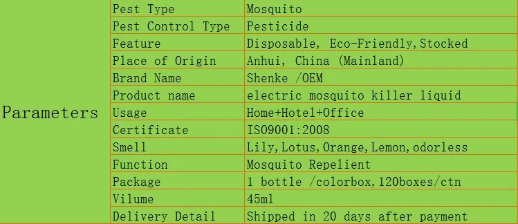Fresh scent mosquito repellent liquid factory wholesale refill liquid for vaporizer