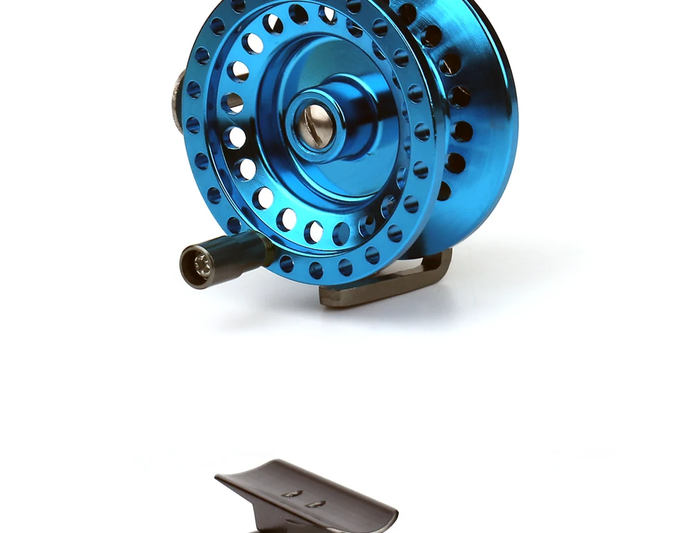 所有金属冰钓鱼轮飞钓鱼卷轴 at50 1:1 轻量级渔船鱼线轮 raft 轮