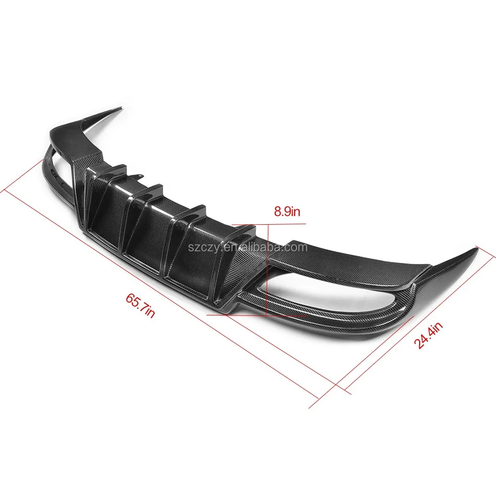 Carbon Lower Valance Rear Lip Diffuser For Lexus Gs350 F Sport - Buy ...