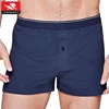 Mens Underwear Brands Top Grade Cotton Boxers with Small Button,Male Underwear Styles