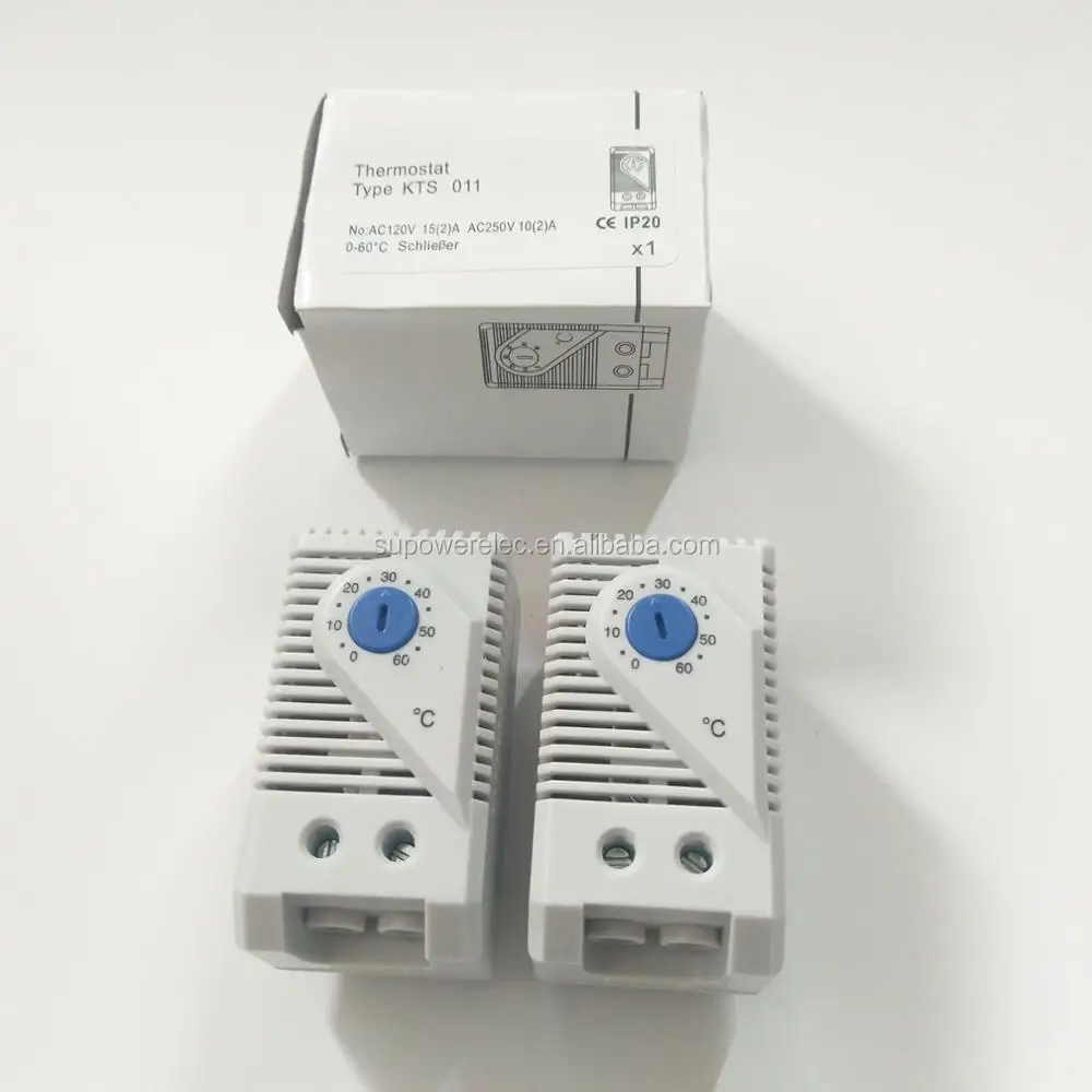 New Din Rail Kts-011 Compact Mechical Kts011 Thermostat - Buy Kts011 ...
