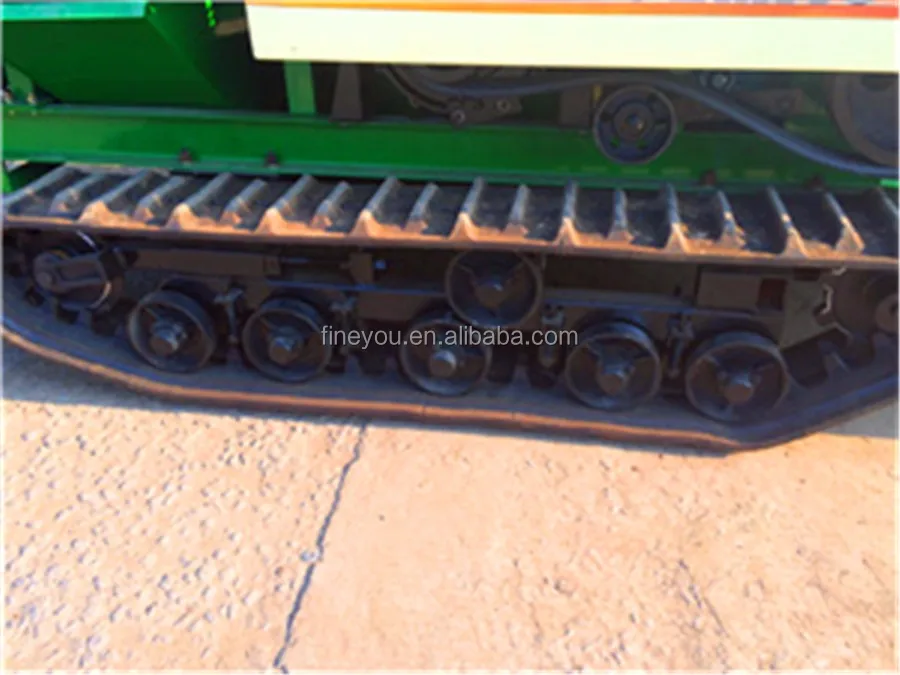 crawler corn harvester