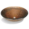 Hot sale hand painting bathroom glass basin hanghzou sanitary ware