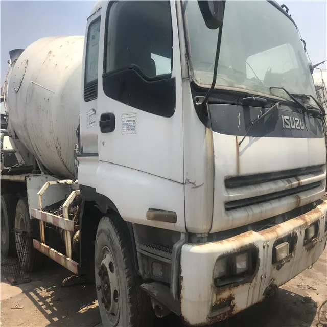 Used Isuzu Mixer Truck Made In Japan,Diesel Engine Concrete Mixer With Good Price For Sale Buy