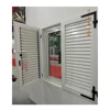 China supplier hurricane impact windows pvc/upvc hurricane shutters windows