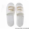 2018 comfortable fashion cheap wedding hotel slipper