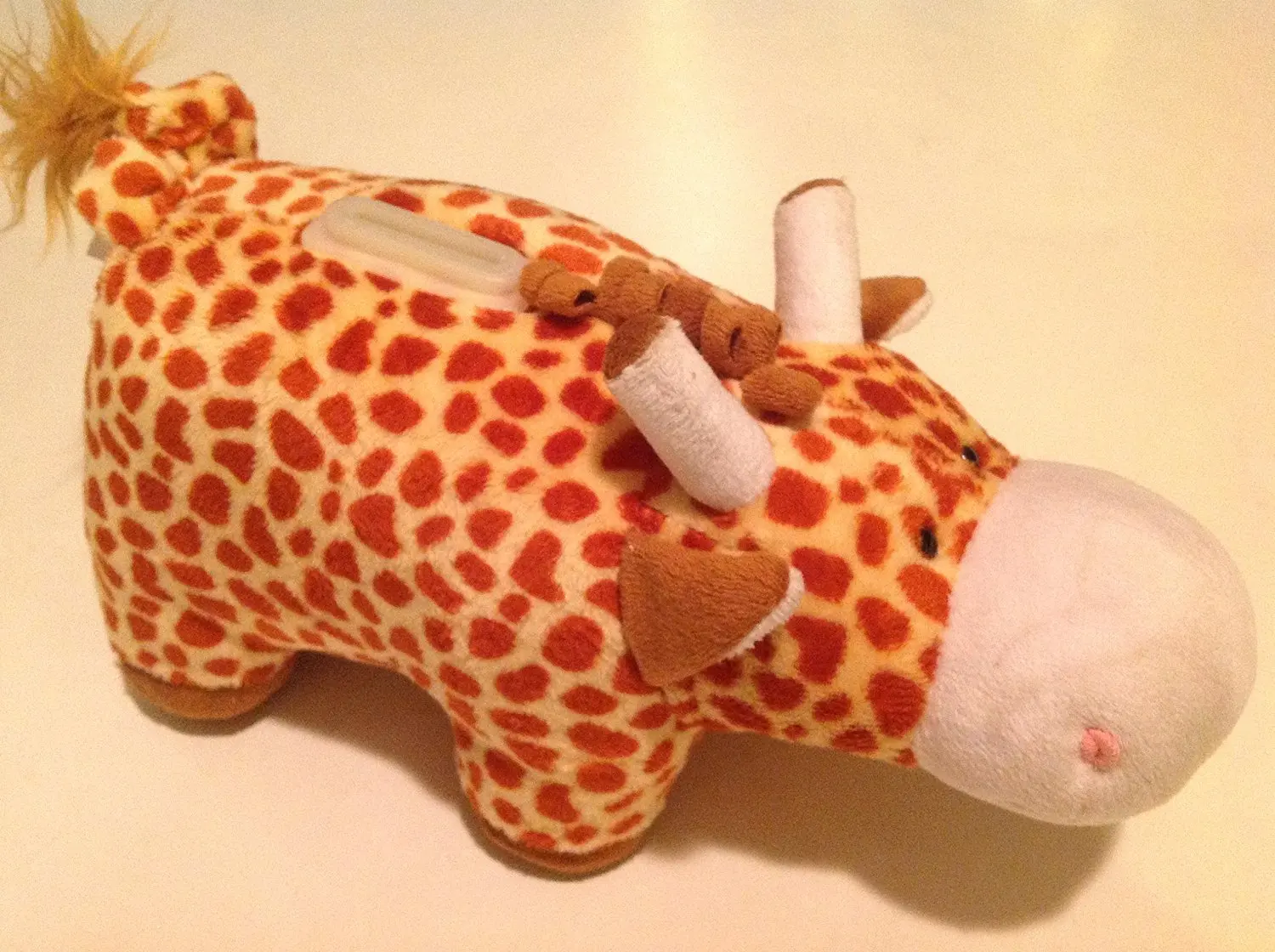 Huggie Banks Giraffee Bank-coin Bank - For Boys and Girls – Huggable – Soft -Plush - Stuffed Animal Toy - Teach Kids About Money – Learning and Development – Play and Learn - We Are Happy to Offer a Lion - Black Bear - Elephant - Piggy - Moose - Lady Bug - Monkey - Just Search Amazon for Huggy Bank
