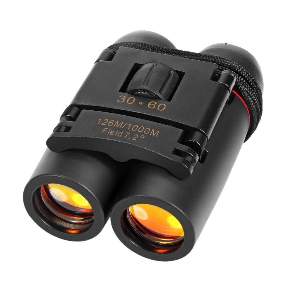 Sakura Small Compact Adventure Binoculars 30x60 Day Dim Light Vision with Case