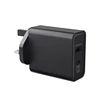 2018 Hot sale power adapter wireless 2.4A USB USB-C smart IC Type C adapter universal power