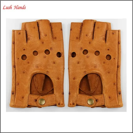 Women's driving leather gloves goatskin handmade leather gloves