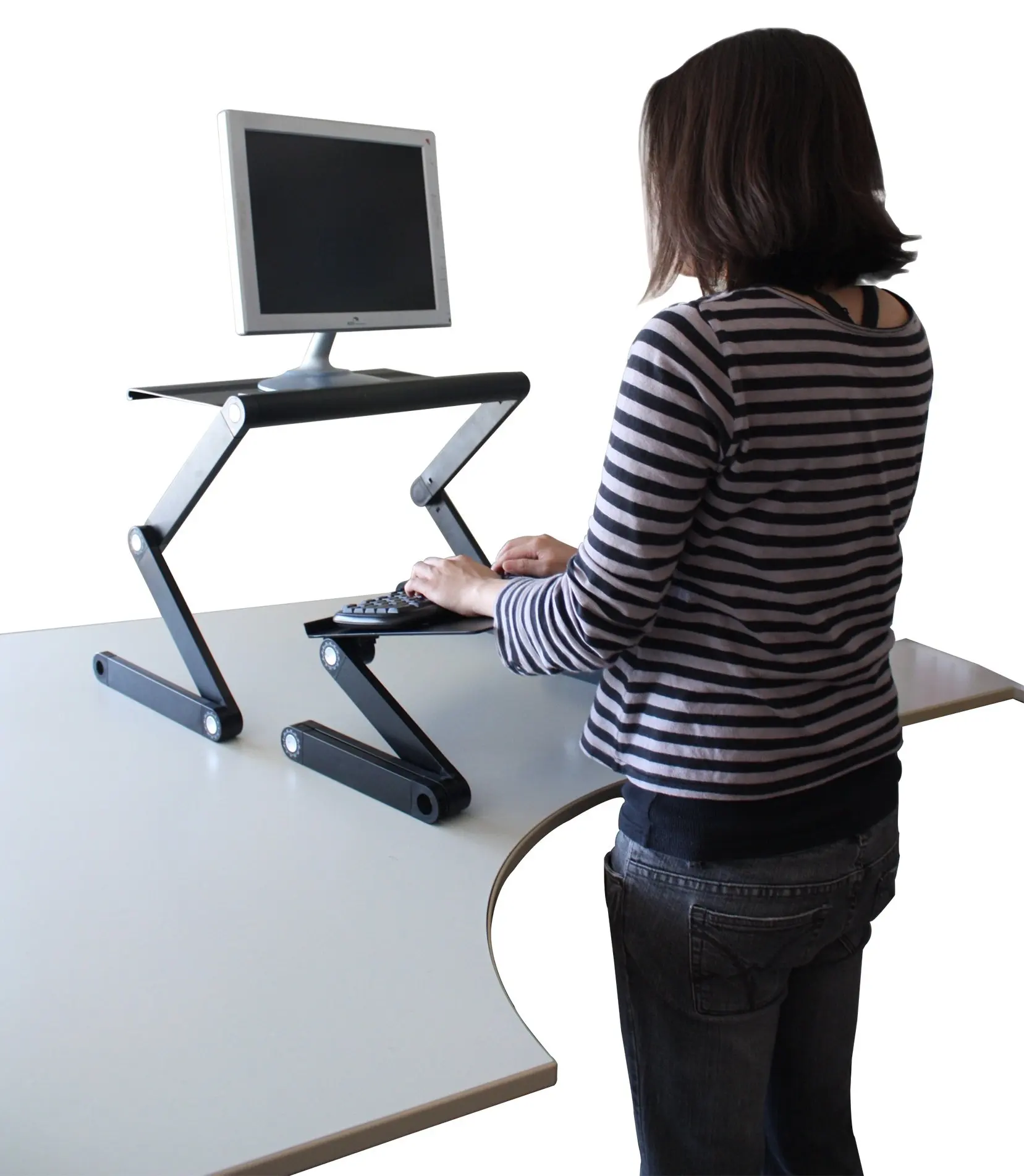 Buy Standing Desk Conversion Kit For Student Desk Leg Extension