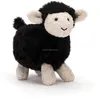 factory teddy bear used mascot black sheep de peluche