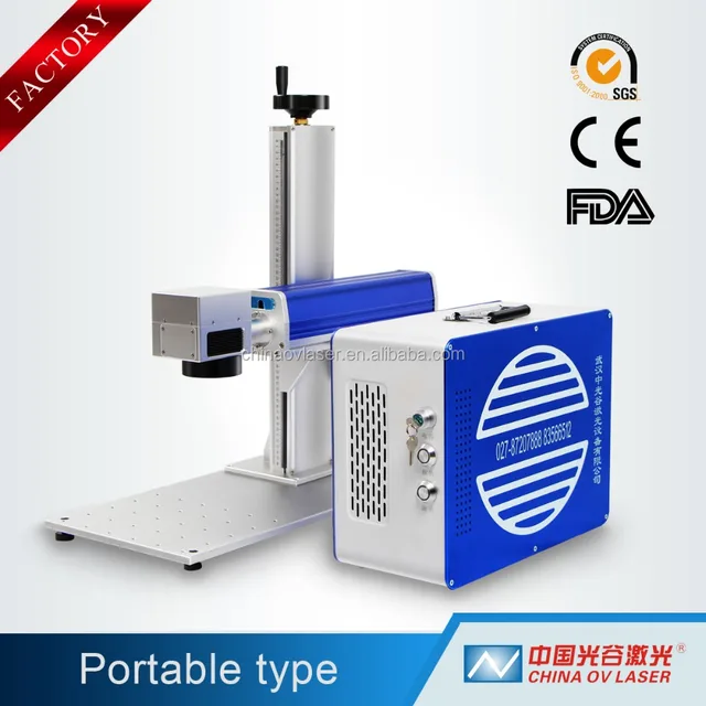 Optics Valley Laser mini Portable laser marking machine for fiber laser marking device