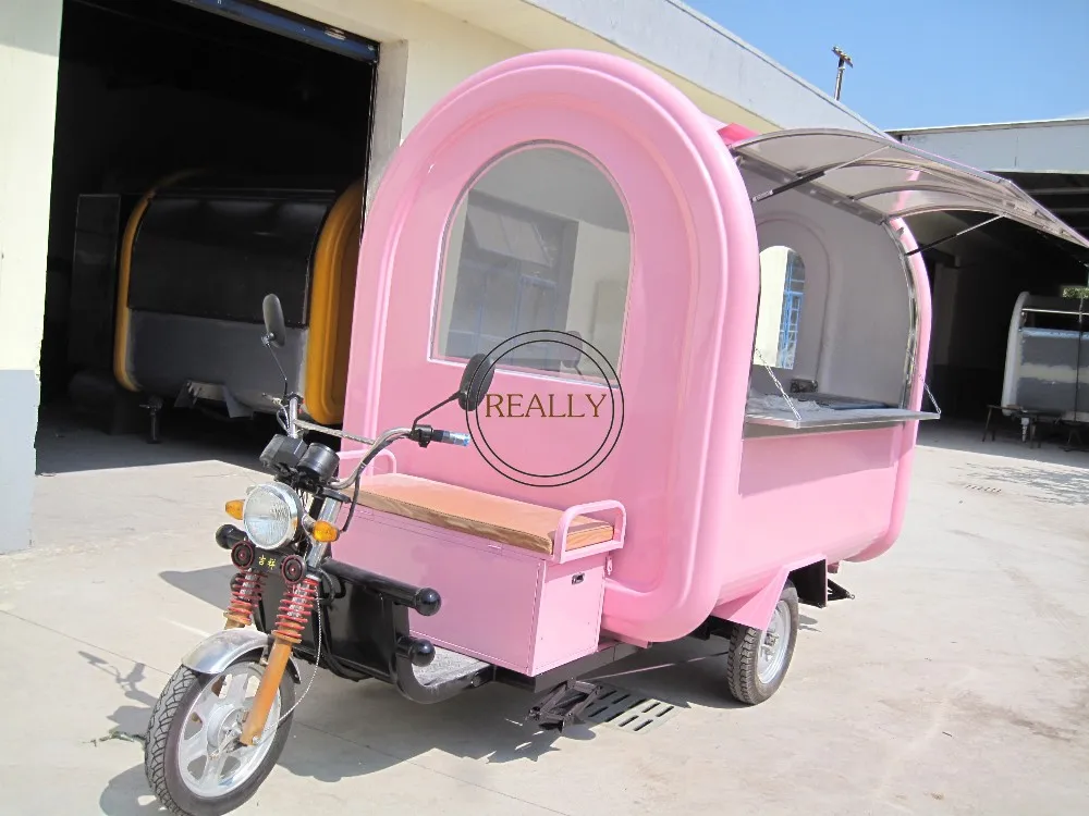 2022 Electric Mobile Food Warmer Cart With Wheels Food Kiosk For Sale