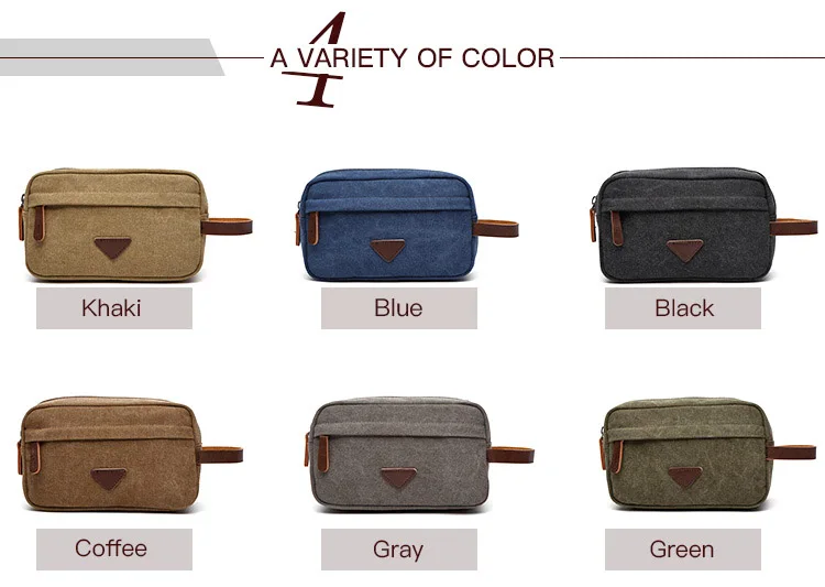 mens toiletry bag canvas