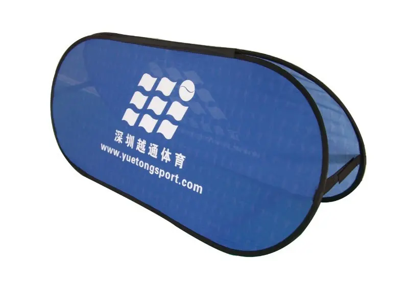 Outdoor Display Bean Banner Pull Up Stand