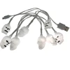 LED Color Changing Halloween Skull Night Light USB Type C charging cable for Xiaomi mi 9 8 Samsung S10 S9 S8