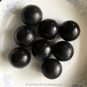 solid rubber balls