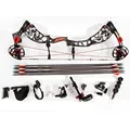 Archery Supplies Shooting Compound Bow and Arrow Set for Competitive Game Hunting Aluminium Alloy Riser CNC