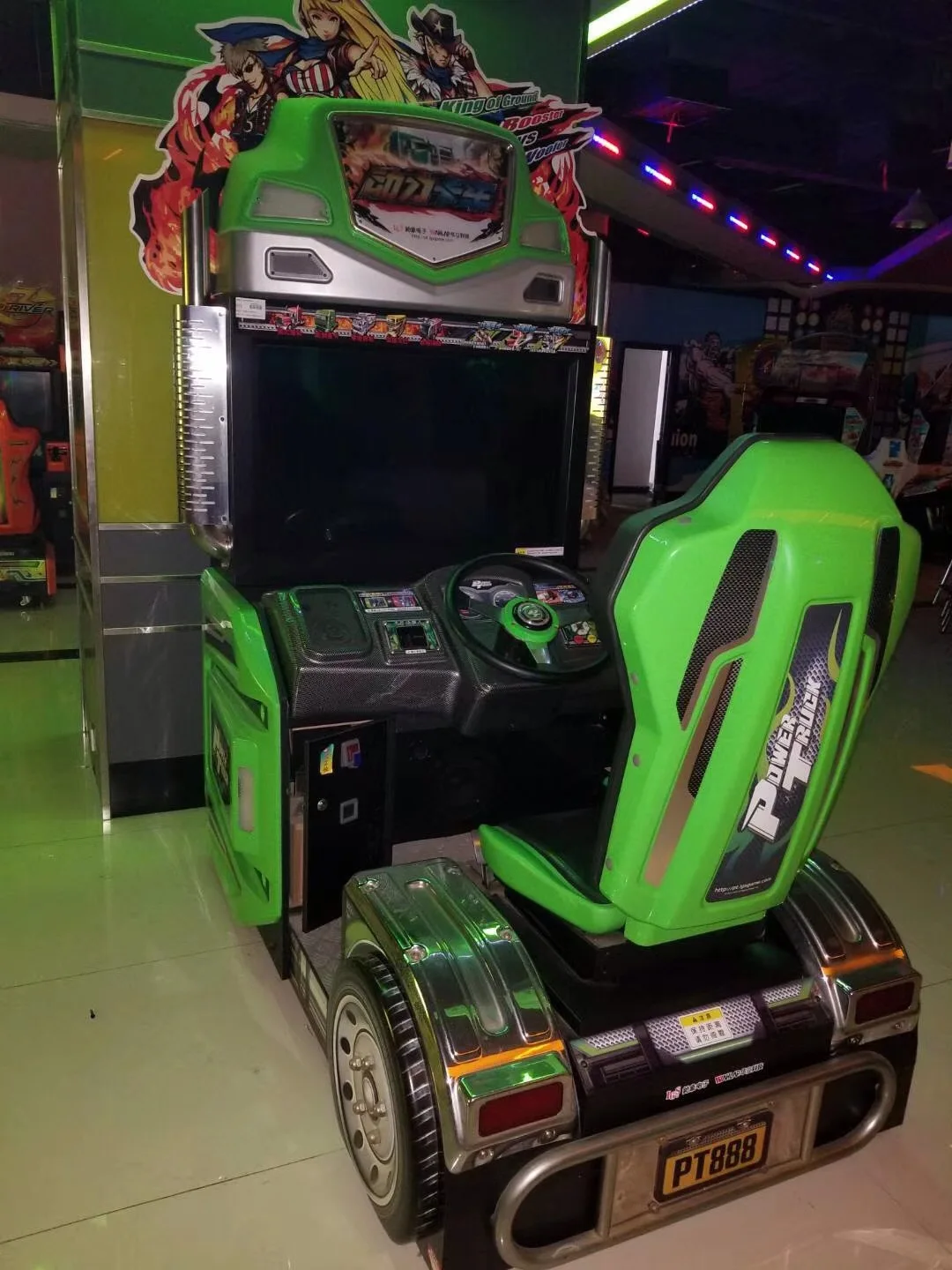 Power Truck Racing Game Simulator Arcade Racing Games Machine Buy