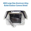 Aluminium IP66 Outdoor Waterproof Monitor Security CCTV Camera Housing Heater Forced-air cooling Sun shield Wiper