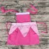 New winter kids Princess Dress Children apron sleeveless Costume Party Princess Aurora apron