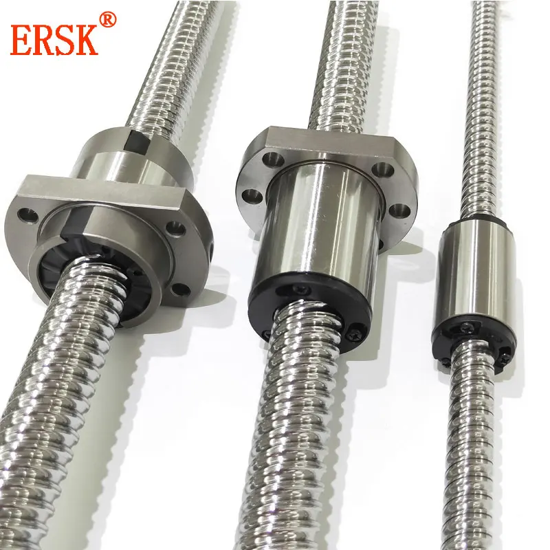 Ball Screw Spindle 12mm 16 20 25 32 40 50 63 80mm Ball Screw Shaft And Nut Buy Ball Screw