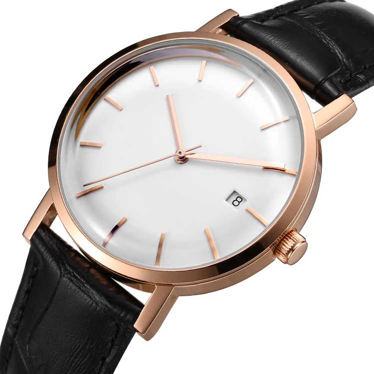 Super Domed Sapphire Glass Automatic Watch Stainless Steel Case Eta Automatic Movement Genuine
