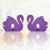 Simple magic hook Goose hooks Romantic linked furnishing articles