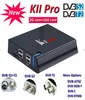 Factory KII PRO DVB S2 2G Ram amlogic 905 android combo DVB S2 DVB T2 supported conax tiger satellite receiver software