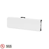 Outdoor Garden Patio Furniture Waterproof White Plastic Folding Bench