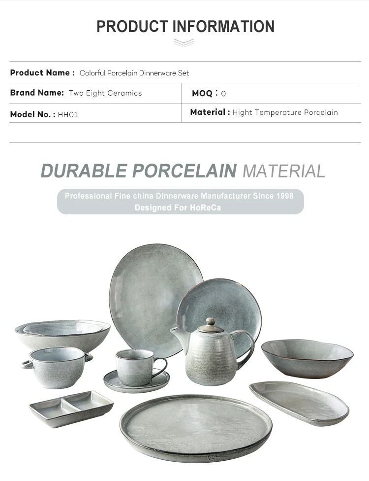 China Factory Ceramic Restaurant Dinnerware Set,Porcelain Dinnerware