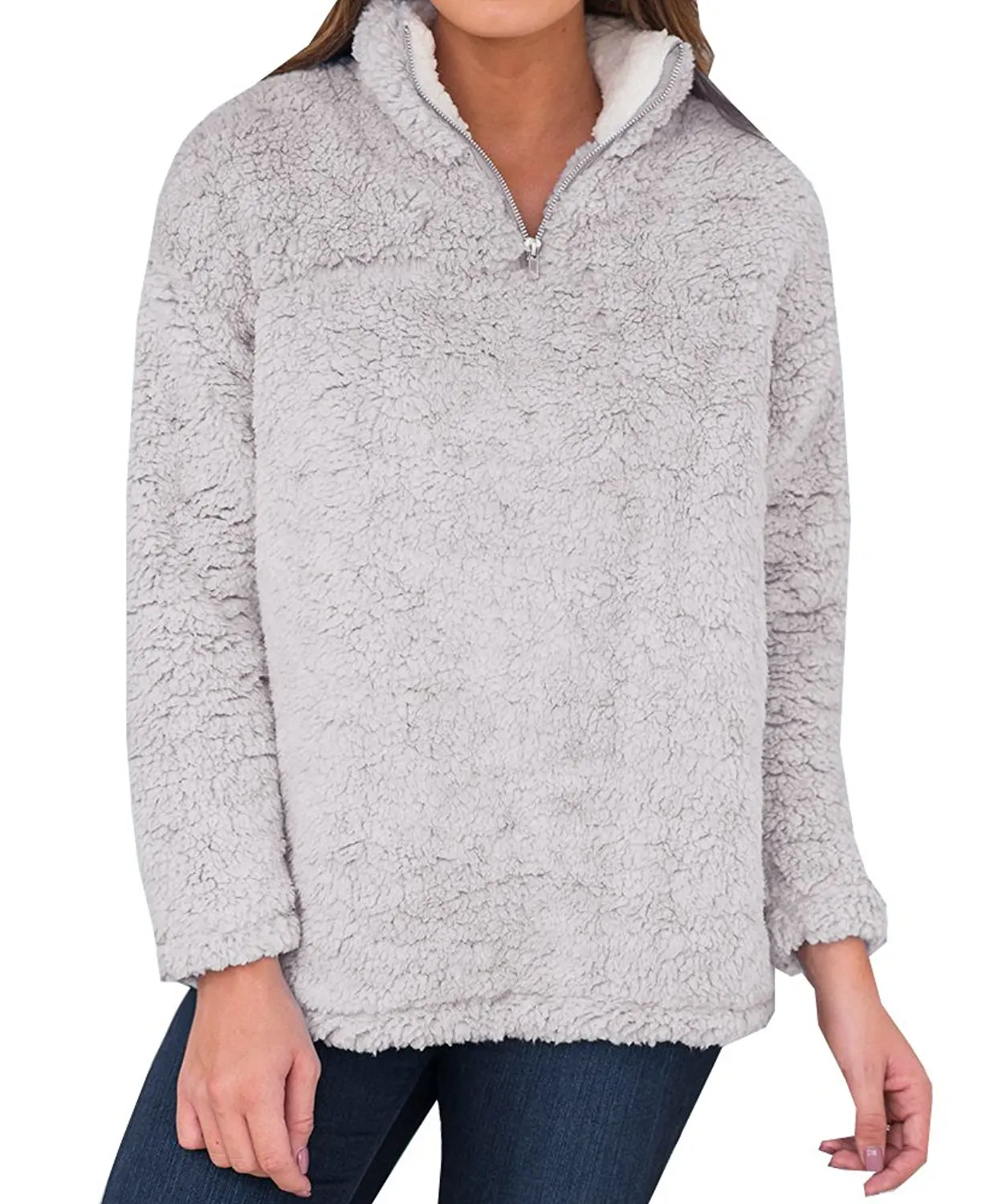 cheap sherpa pullover