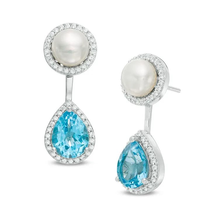 pearl stud earrings (2)