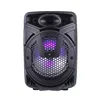 NEW Products 2019 8inch Full Range Stereo sound BT Speaker , Wireless Speaker with mic input/usb/tf sub woofer 6.4W
