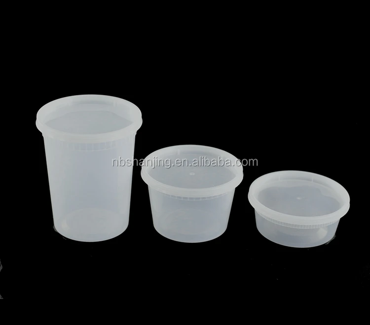 32 oz. BPA Free Food Grade Round Pry-Off Container (T41232PR