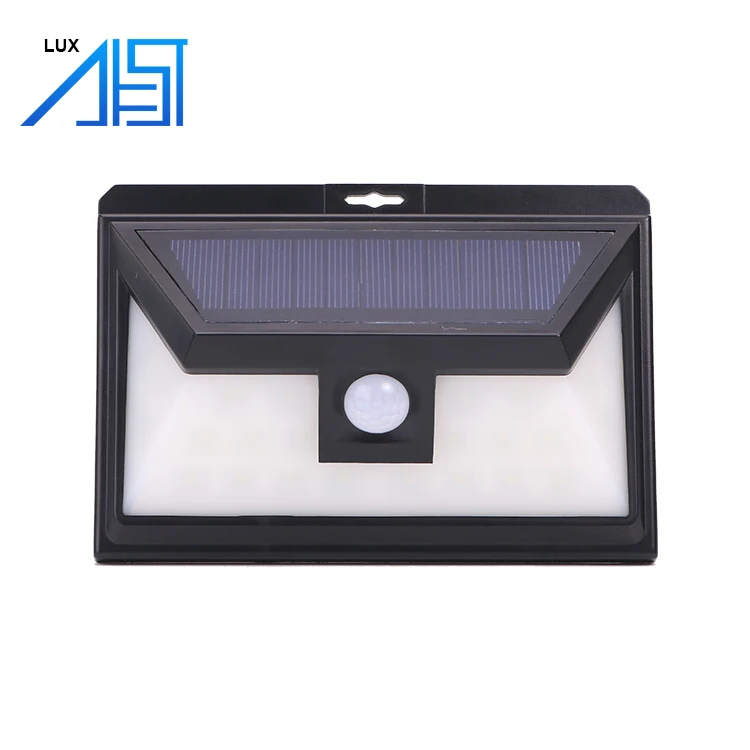 24 LED Motion Sensor Outdoor Garden Led Wall Light Home Power Solar System Wall Light