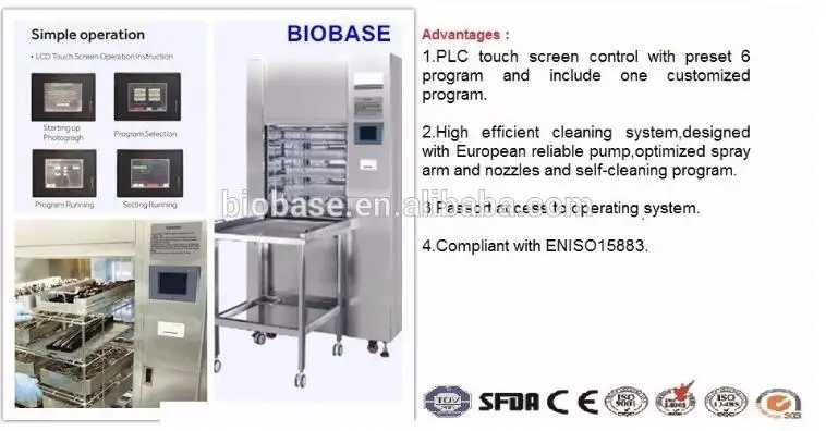 Lab Glassware Washers/washer Disinfector/automatic Glassware Washer