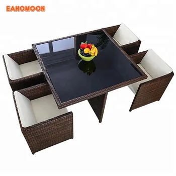 Dining Tables Rattan Garden Space Saving Patio Furniture Factory Direct Wholesale Import From China Buy Patio Furniture Factory Direct Wholesale Import Furniture From China Dining Table Furniture Product On Alibaba Com