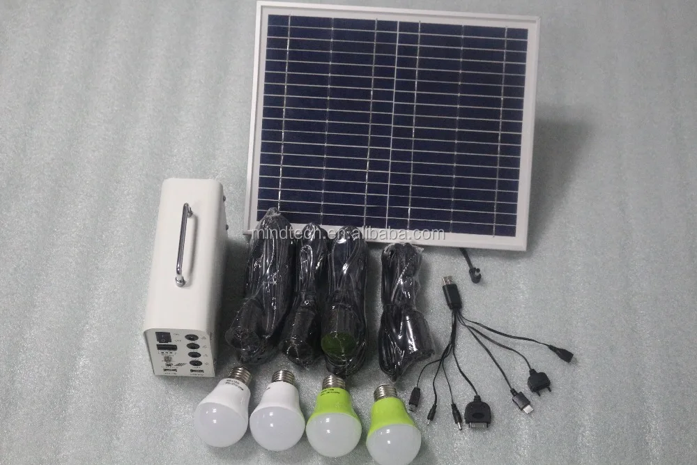 10w Small Solar Light Kit Indoor Solar Light Kit For Africa - Buy Small ...