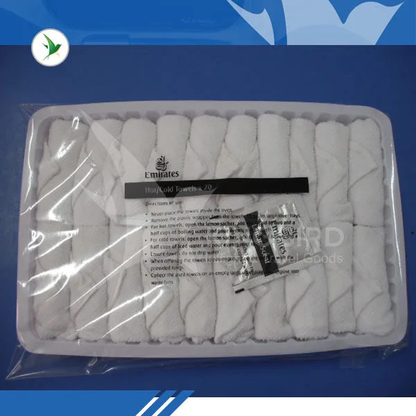 100 Cotton Hot Towels Inflight/luxury Disposable Hot Towels/small Hand